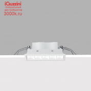 EK43 Laser Blade XS iGuzzini Recessed Frame luminaire - 5 cells - General Lighting Pro