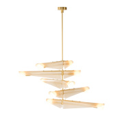 SYCM-5TIER-CDL-DP-01-EU Tala Sycamore Подвесной светильник латунь розовый пятиярусный