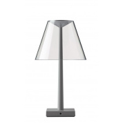 Rotaliana Dina T1 современный прикроватный светильник прозрачный; графит 1DNT100120EL0