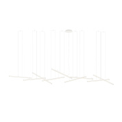 234303/23 Vibia Halo подвесной линейный светильник белого цвета