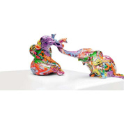 57263 Elefant Zirkus Graffit (2/Set) Kare design статуэтка