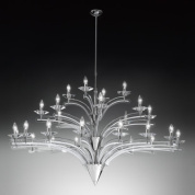 Metal Lux Icaro SP 28L большая изящная люстра золотой 198.128