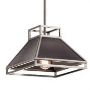 Grendel 1 Light Pendant Classic Pewter подвесной светильник 52039CLP Kichler