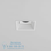 1249024 Minima Square IP65 Fire-Rated LED потолочный светильник для ванной Astro lighting Мэтт Уайт