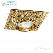 Kolarz MILADY 0298.10Q.15 точечный светильник французское золото длина 10cm ширина 10cm высота 5cm 1 лампа gu10