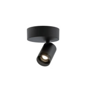 SE00-2 Grau Set UP BLACK/BLACK Накладной спот черный