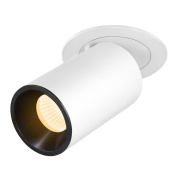 1007002 SLV NUMINOS® PROJECTOR M светильник встраиваемый 500мА 17.5Вт с LED 3000K, 1500лм, 20°, белый/черный