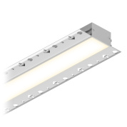 LINEAR 3924 F Led Technology LINEAR встраиваемый линейный светильник для скрытого монтажа с алюминиевым корпусом и матовым рассеивателем
