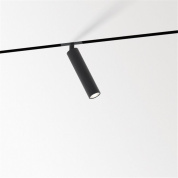 гибкий трековый светильник цилиндрического типа для шинопровода