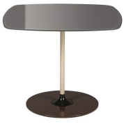 04040GR Kartell Thierry Журнальный столик 50x50 см, цвет London Smoke Grey