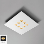 Confort Icone Потолочный светильник квадратный черный i-c-0357