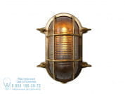 RUBEN SMALL OVAL MARINE LIGHT Бра / потолочный светильник Mullan Lighting MLWL326ANTBRS