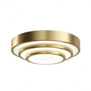 Dombard 14" LED Flush Mount Champagne Gold потолочный светильник 84320CG Kichler