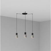 68591-3L KOMBO GREY PENDANT LAMP ø120 1X E27 3L подвесной светильник Faro barcelona