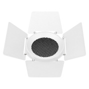 антибликовая бленда с сетчатым фильтром для архитектурного прожектора светлого цвета