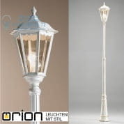 Уличный светильник Orion Puchberg AL 11K/82508 weiss-gold/rauch