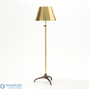 Simple Tripod Floor Lamp-Bronze/Brass Global Views торшер
