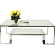 82598 Журнальный столик Silver Rush 120x120см Kare Design