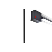 настенный светильник антрацитовый лаконичный с направленным светом