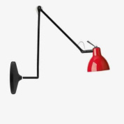 Rotaliana Luxy W2 настенный светильник с соединениями чёрный; красный 1LXW200401ZR0