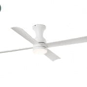 33756WP FRASER Ø1300MM WHITE 4 BLADES LED 16W W/R люстра с вентилятором Faro barcelona