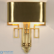Torch Sconce-Antique Brass-HW Global Views бра