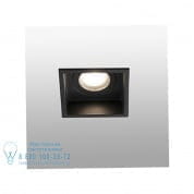 40117 HYDE Black square recessed lamp встраиваемый светильник Faro barcelona