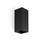 настенный светильник чёрный прямоугольный