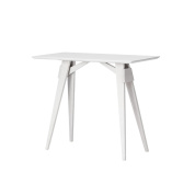 2598-0190 Arco Design House Stockholm Белый компактный консольный стол на прямых ножках