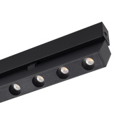 магнитный трековый светильник с круглыми источниками света для системы MAG-25 24V