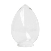 стеклянный плафон овальной формы в стиле ананаса