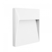 уличный настенный светильник квадратный корпус с наклонной нишей IP65