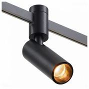 потолочный светильник на штанге в золотом корпусе с регулируемым направлением света для магнитной трековой системы FARM