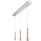 подвесной светильник с подвесами из меди