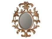 Wood mirrors Овальное зеркало в деревянной раме BLEU PROVENCE