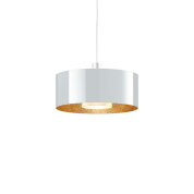 подвесной трековый светильник цилиндрической формы из алюминия с отражающим внутренним покрытием для магнитной системы