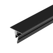 040703 Arlight Профиль STRETCH-SHADOW-CEIL-2000 BLACK (A2-CONTOUR-PRO)