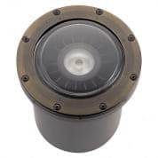 VLO 3000K LED 15 Degree Beam Angle In-Ground Accent Centennial Brass грунтовый светильник 16023CBR30 Kichler