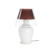 120006009 Emporium Angipu PT дизайнерский торшер прозрачный; коричневый