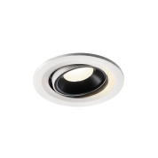 1005370 SLV NUMINOS® MOVE S DL светильник встраиваемый 250мА 8.6Вт с LED 4000K, 730лм, 55°, белый/черный