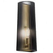 Linara 1 Light Wall Sconce Black настенный светильник 44170BK Kichler