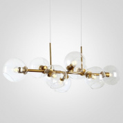 40.2211 подвесной светильник Imperiumloft Staggered glass chandelier 8