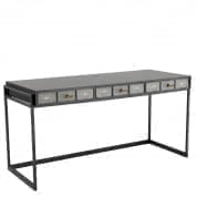 109523 Desk Paco shagreen look стол Eichholtz