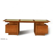 President Письменный стол из вишневого дерева Morelato