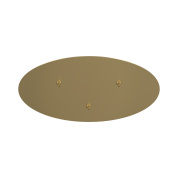 латунная монтажная панель для потолочного крепления светильников