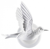 настенная декоративная фигура птицы с подсветкой