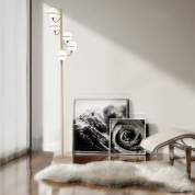 Metal Lux Giro PT дизайнерский торшер прозрачный; шампань 280.745.01