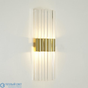 Acrylic Sconce-Brass-HW Global Views бра