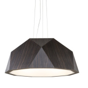 подвесной светильник с овальным решетчатым плафоном