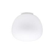 потолочный светильник с круглым матовым плафоном
